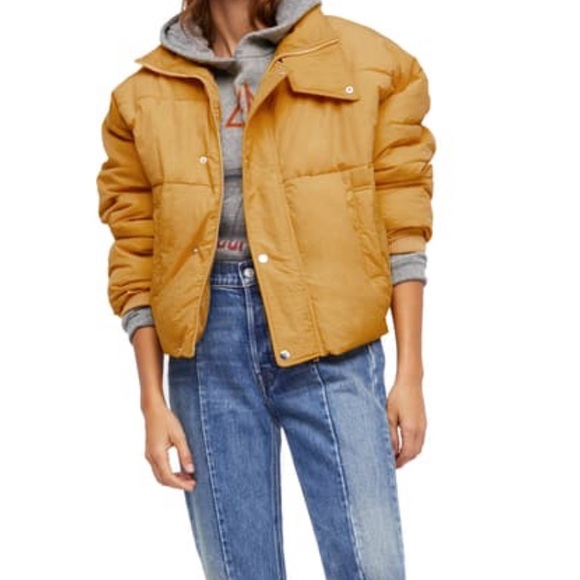 People Wing Collar Puffer Coat | Poshmark